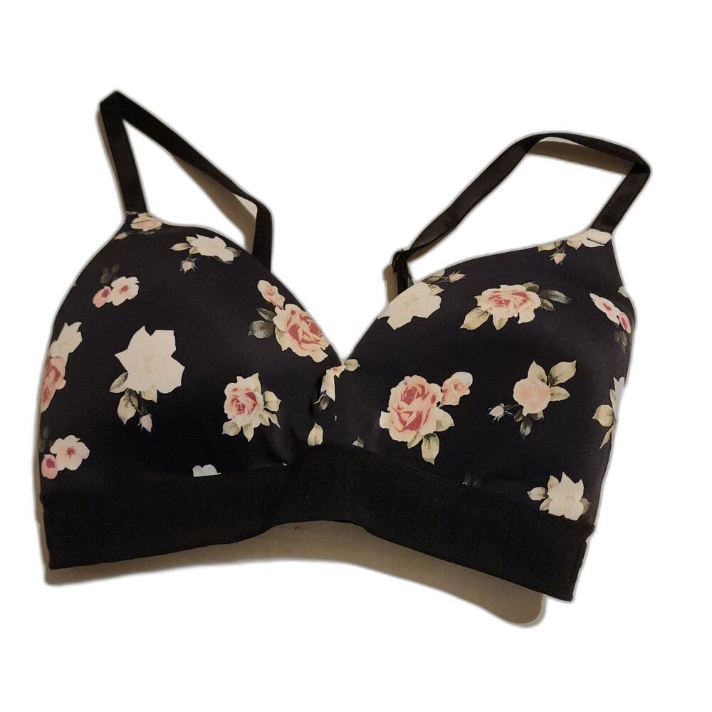 Pink Victoria's Secret Wear anywhere Wireless Light lined Bra 32DD